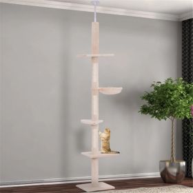 Wooden Cat House/Cat Trees /Cat Climbing Tower ( Amazon Shipping)(Prohibited by WalMart) (Option: Default Title)